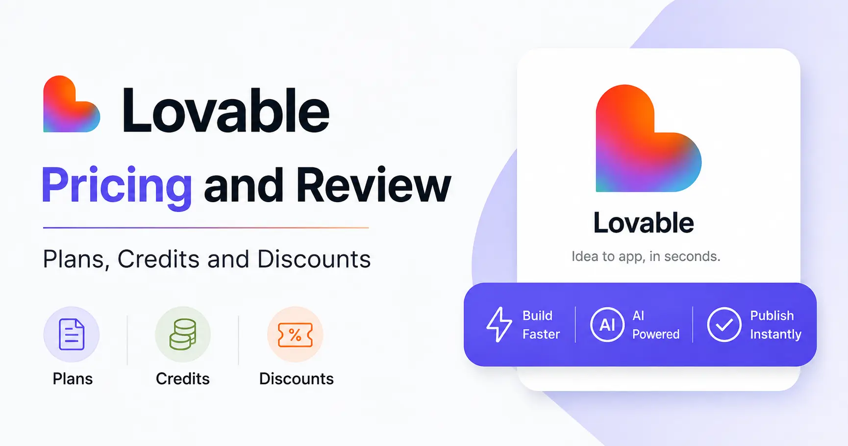 Lovable Pricing in 2026- Credits, Plans, and Discounts